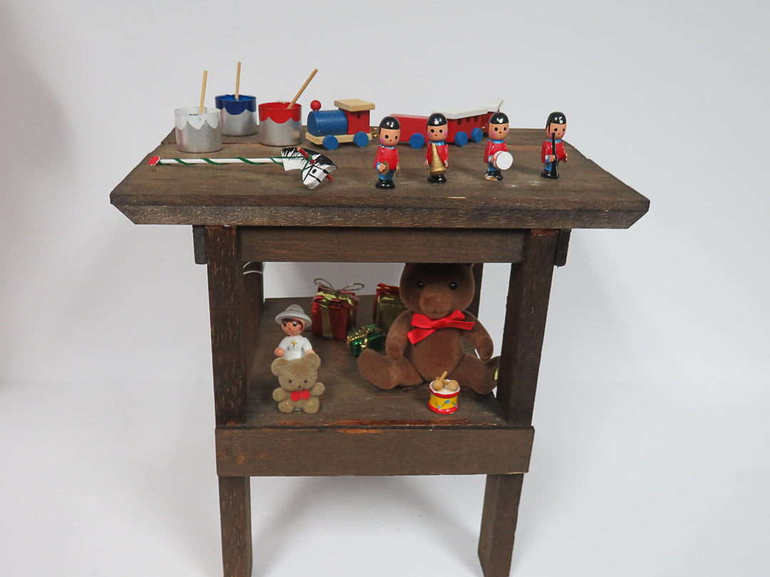 Danbury Mint Santa at Workbench