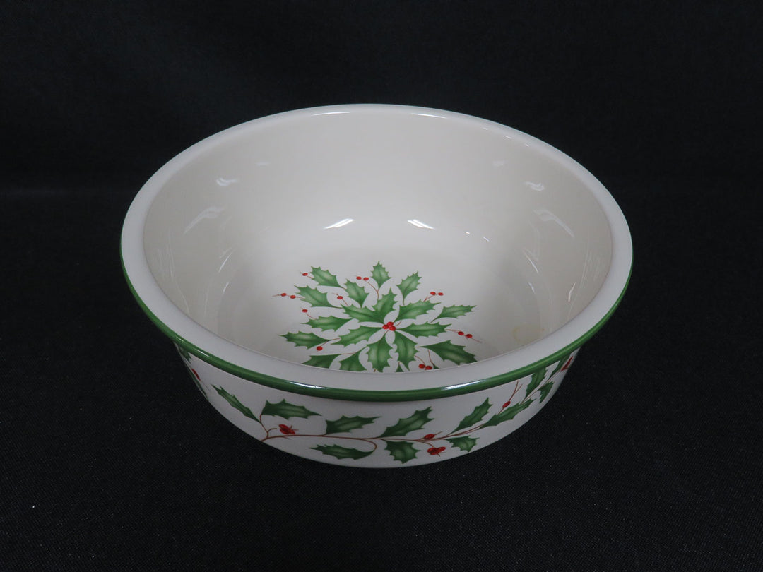 Lenox Christmas Round Storage Bowl