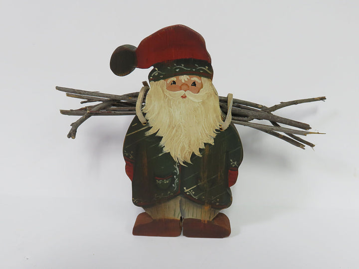 Wooden Norwegian Santa