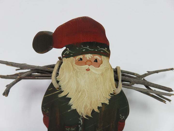 Wooden Norwegian Santa