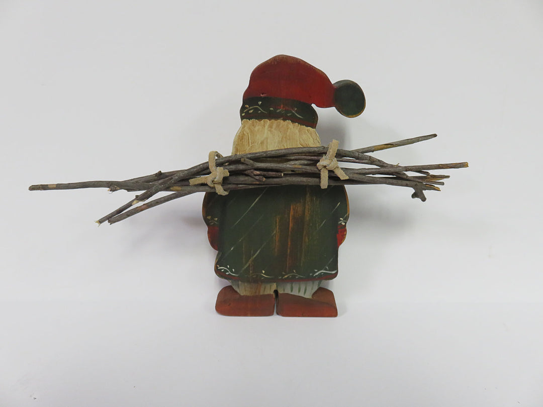 Wooden Norwegian Santa