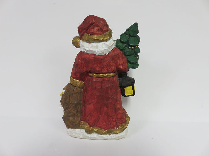 Jolly Santa with Gold Trim