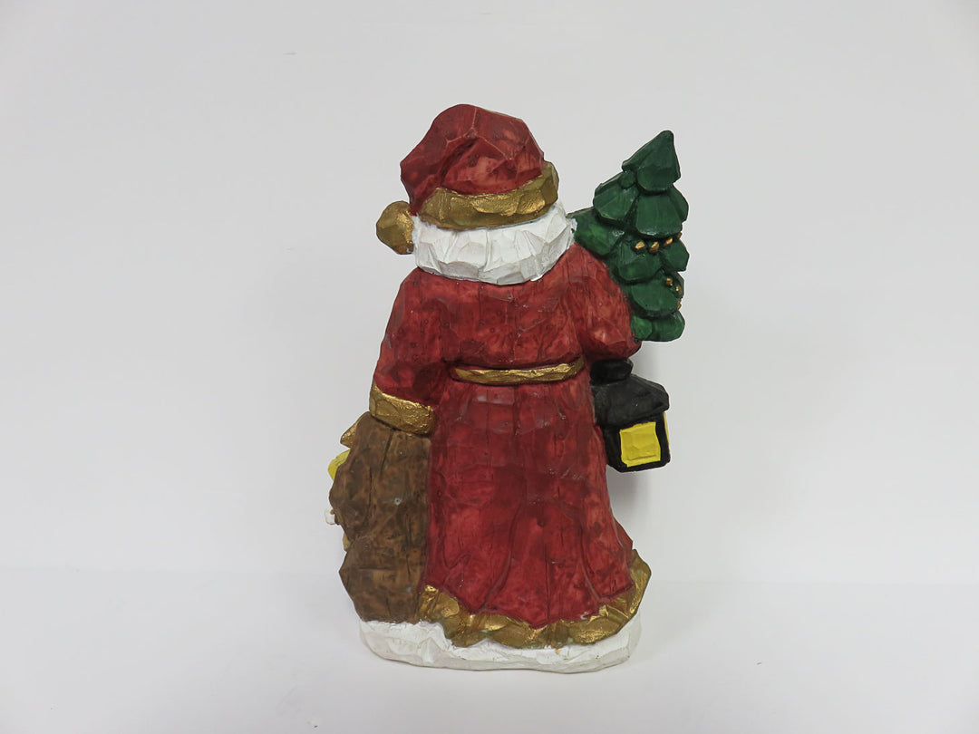Jolly Santa with Gold Trim