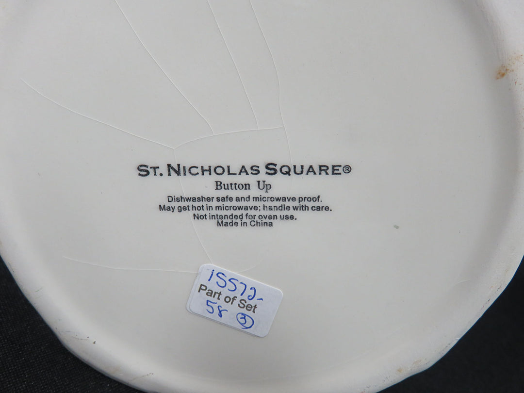 St. Nicholas Square "Button Up" Appetizer Set