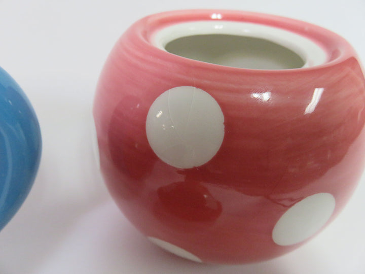 Polka Dot Cream & Sugar Set