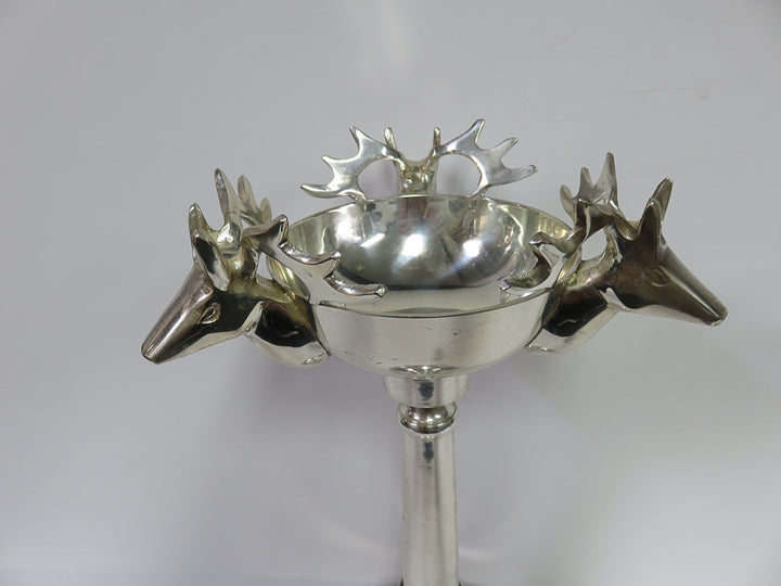 Stag Head Candleholders