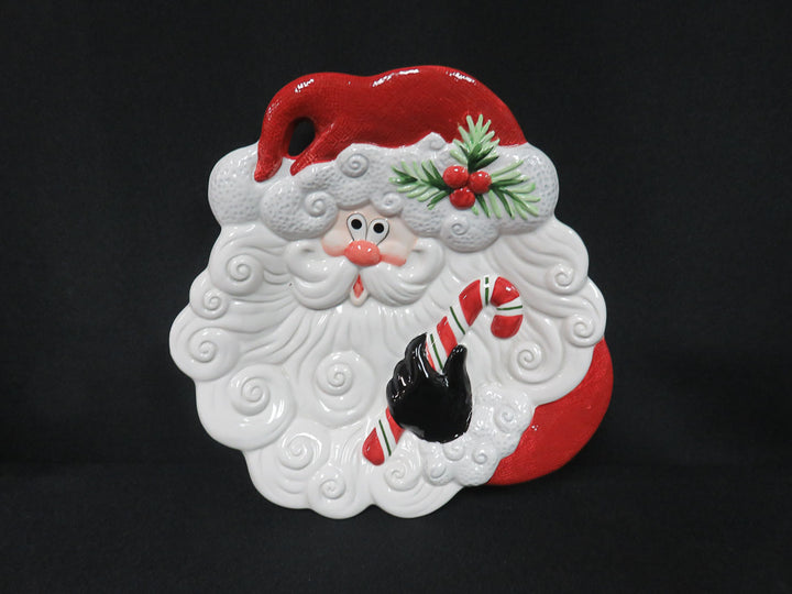 Fitz & Floyd Santa Plate
