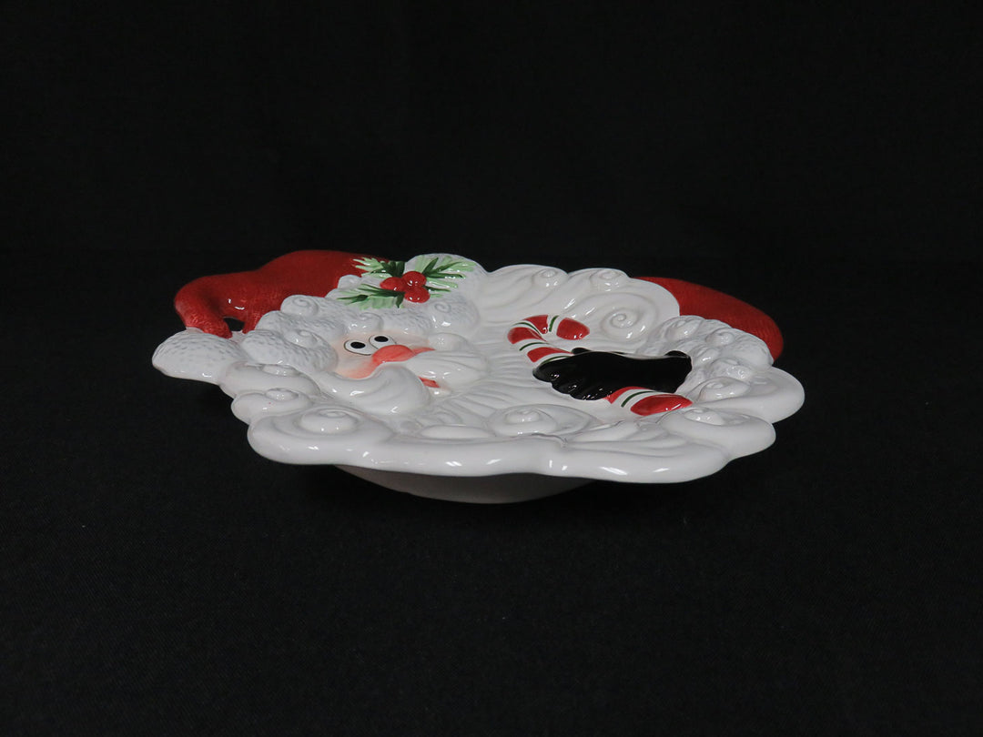 Fitz & Floyd Santa Plate