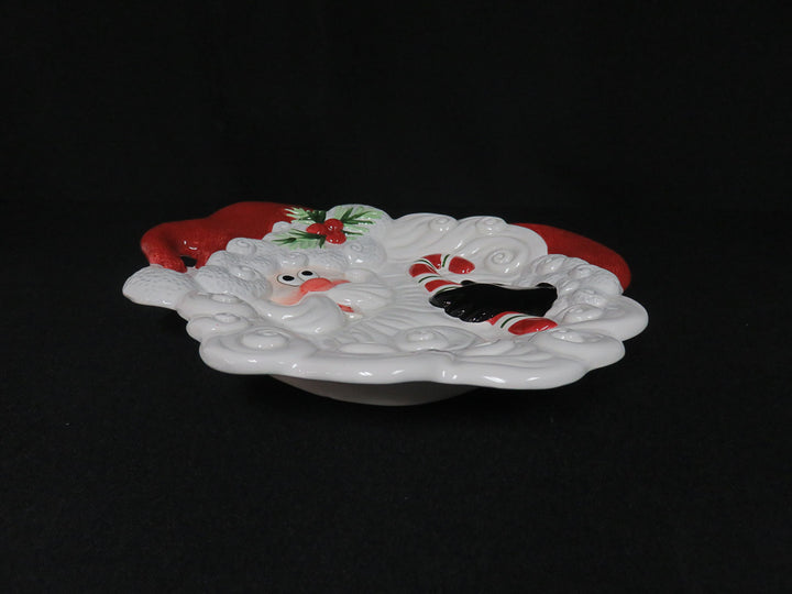 Fitz & Floyd Santa Plate