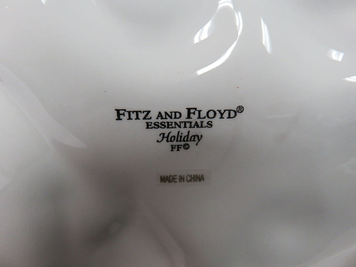 Fitz & Floyd Santa Plate