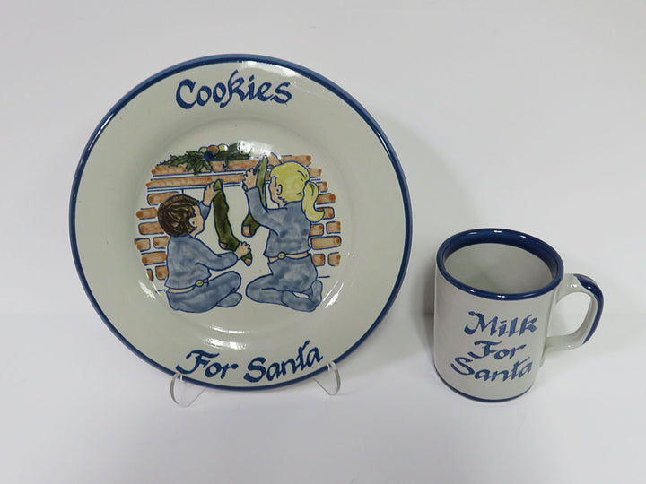 Plate and Mug for Santa