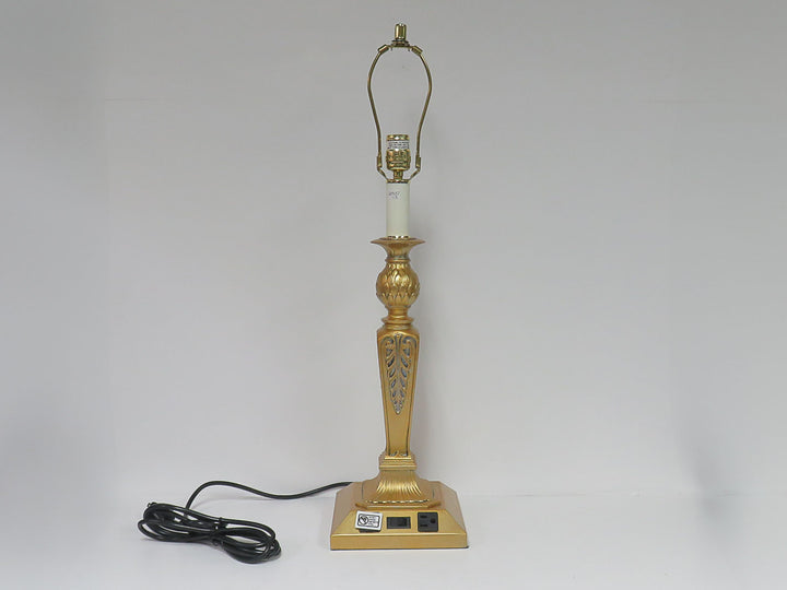 Goldtone Table Lamp
