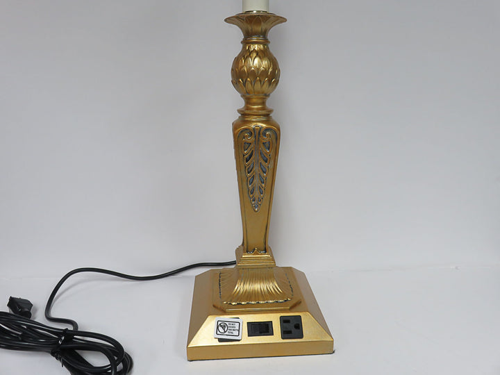 Goldtone Table Lamp