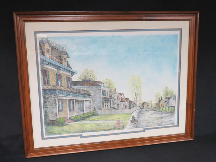 Print, Artist Proof "Up the Street"