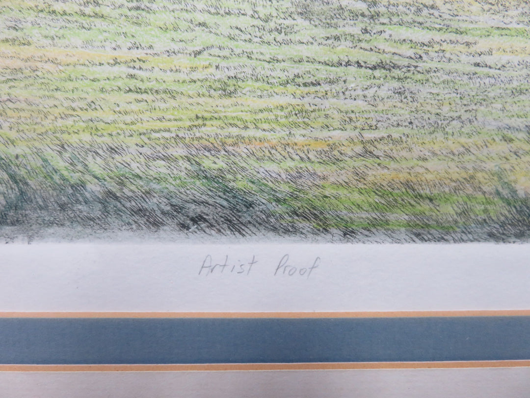 Print, Artist Proof "Up the Street"