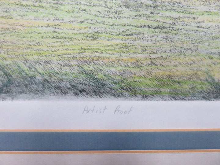 Print, Artist Proof "Up the Street"