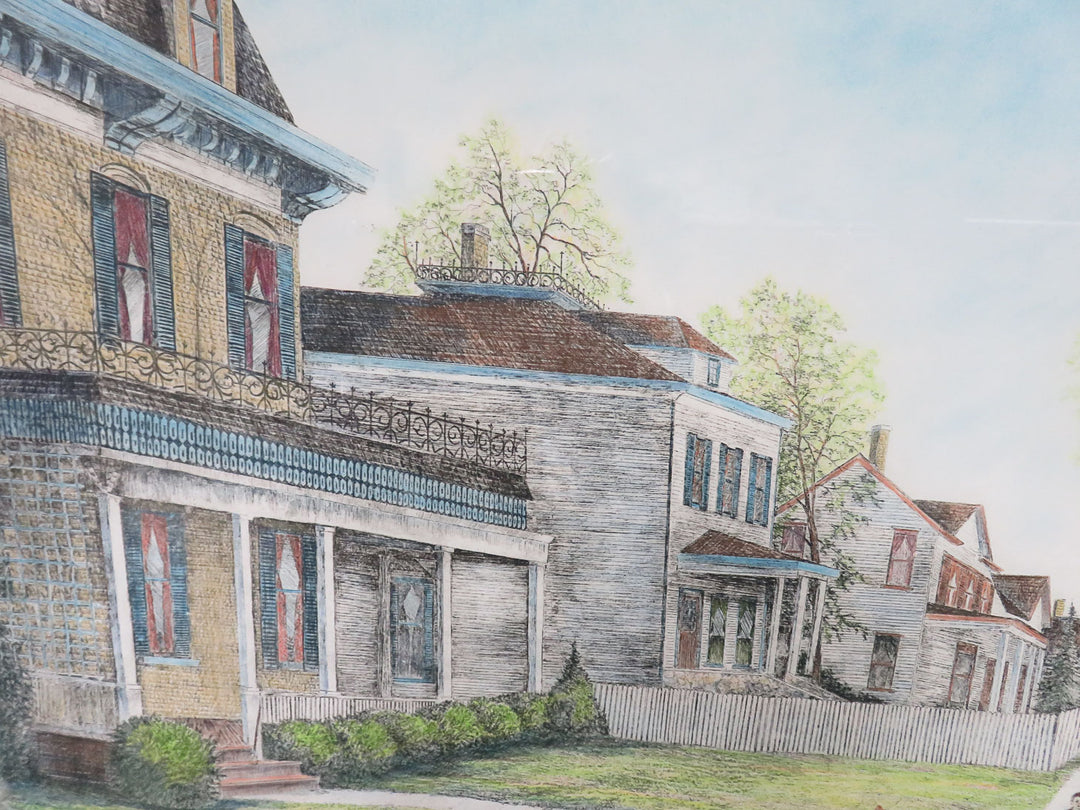 Print, Artist Proof "Up the Street"