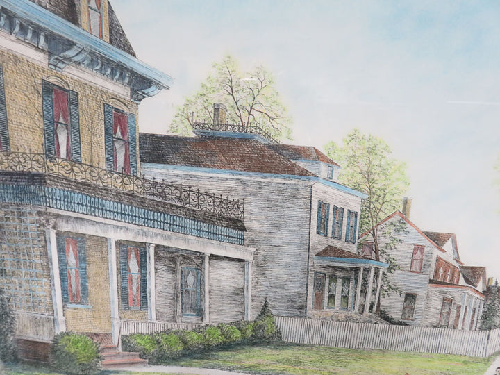 Print, Artist Proof "Up the Street"