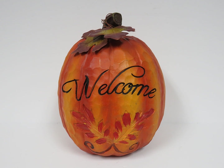 "Welcome" Pumpkin