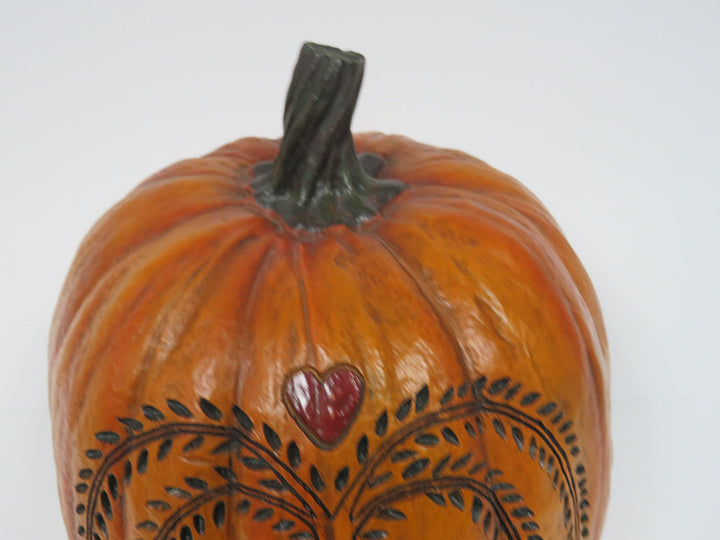 Carved Inspirational Pumpkin
