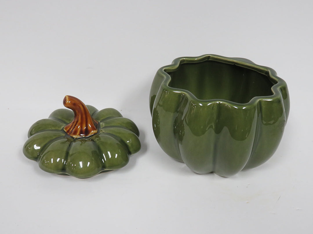 Green Pumpkin Jar