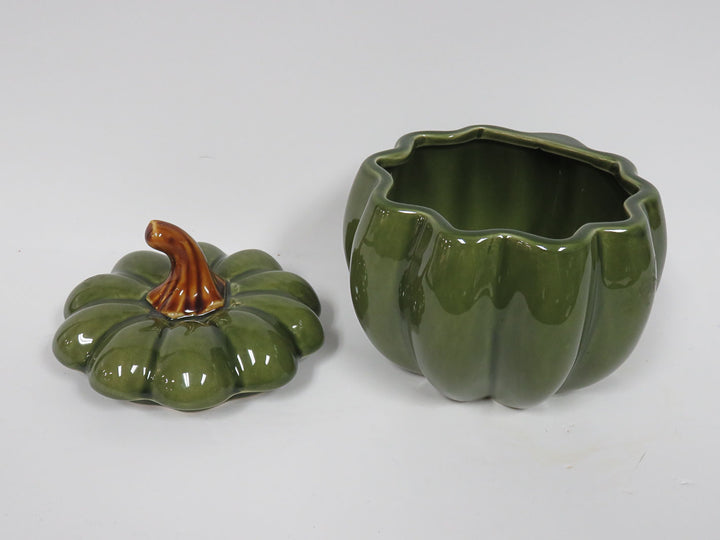 Green Pumpkin Jar