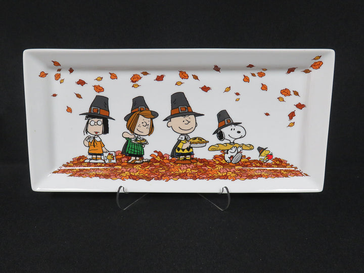 Thanksgiving Peanuts Platter