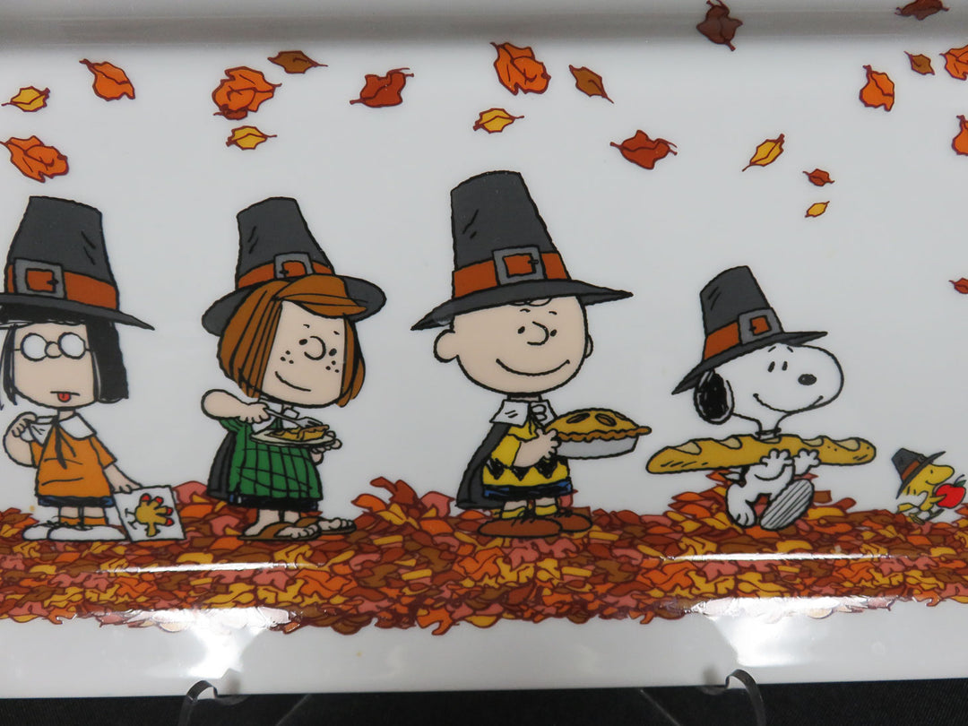 Thanksgiving Peanuts Platter