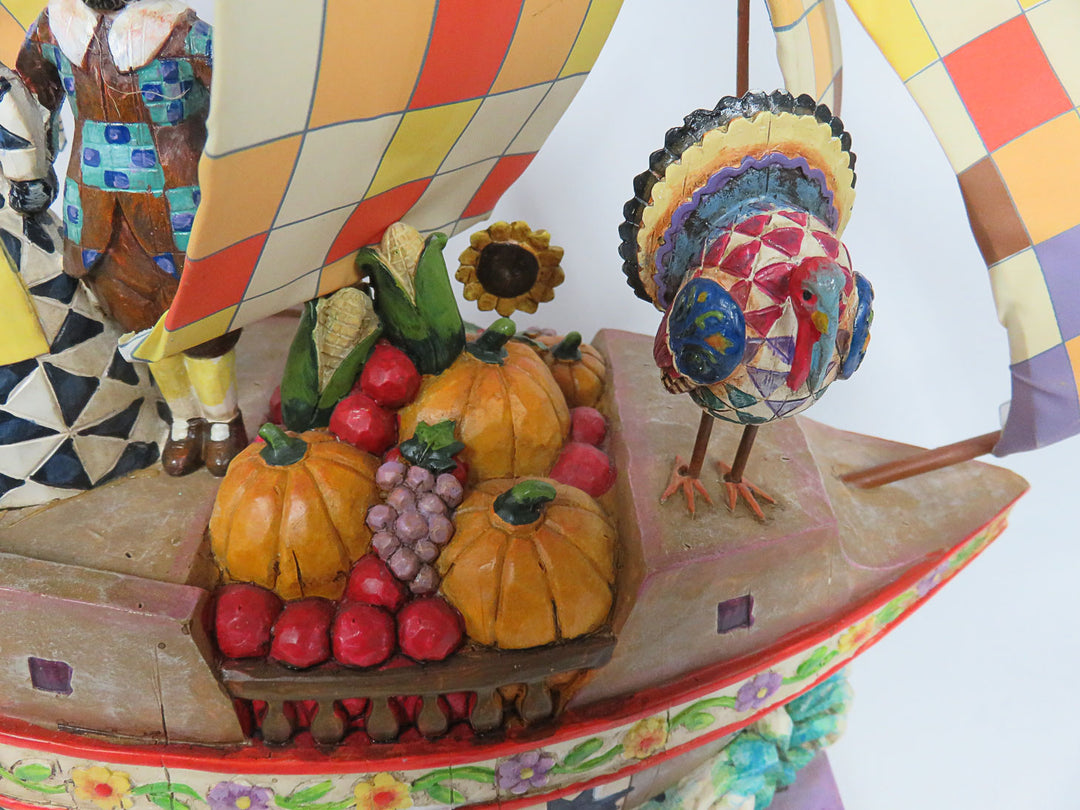 Jim Shore Thanksgiving Figurine