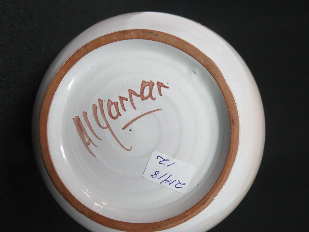 Signed Pottery Pitcher