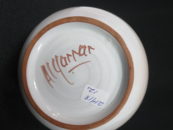 Signed Pottery Pitcher