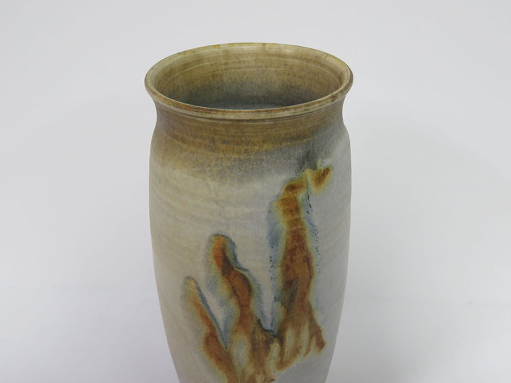 Signed Pottery Vase