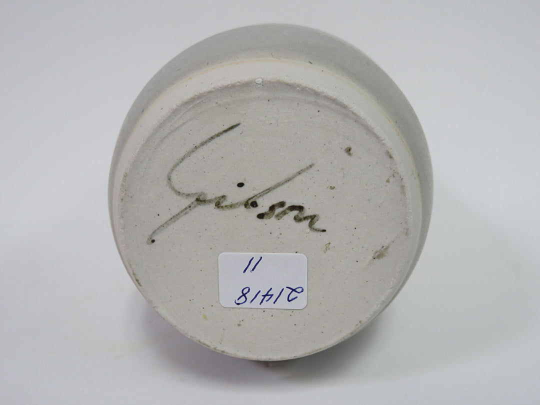 Signed Pottery Vase