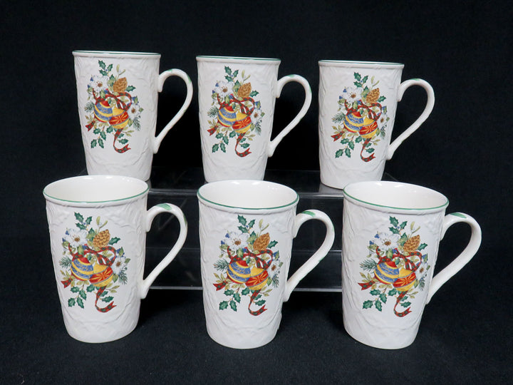 Mikasa Christmas  Mugs