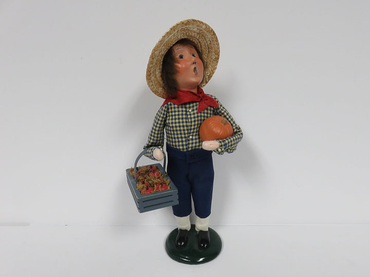 Byers Choice Boy with Basket