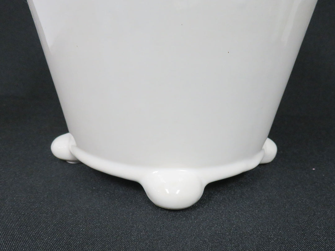 White Ceramic Planter
