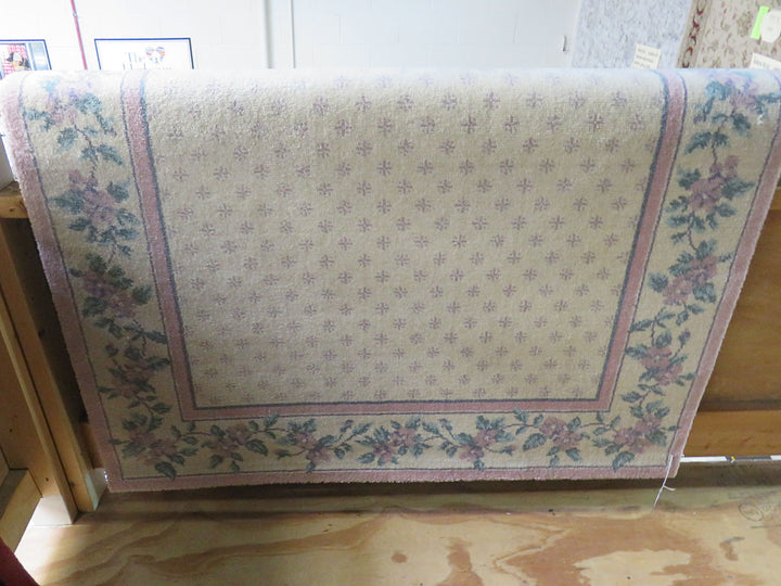Pastel Floral Area Rug