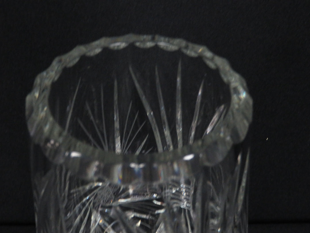 Large Crystal Vase