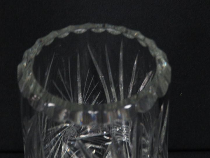 Large Crystal Vase