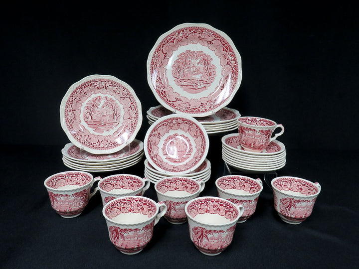 Franciscan Pink Vista Dishes