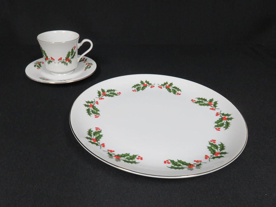 Kashima "Christmas Holly" China Set