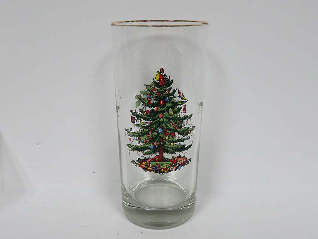 Spode Christmas Highball Glasses