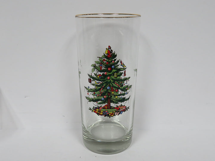 Spode Christmas Highball Glasses