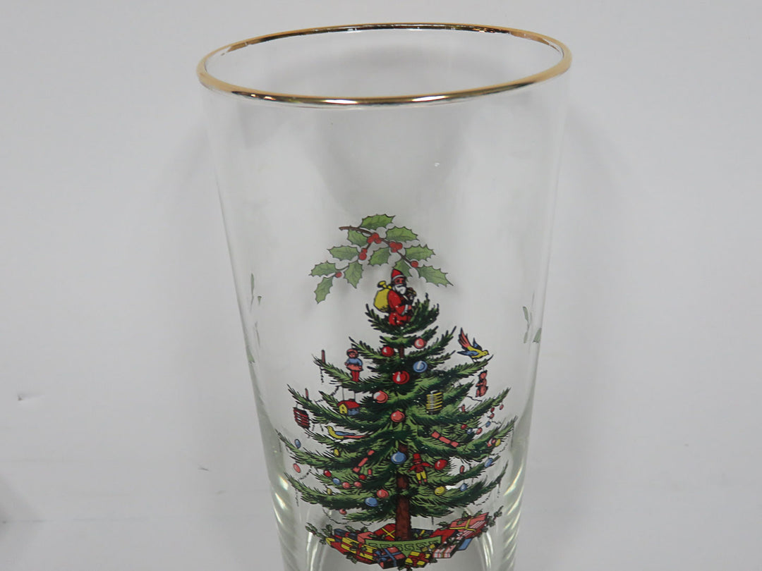 Spode Christmas Highball Glasses