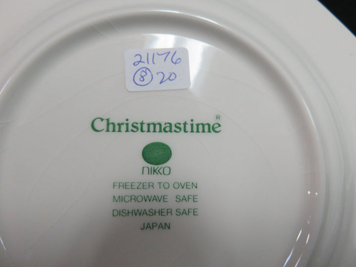Nikko Christmas Plates