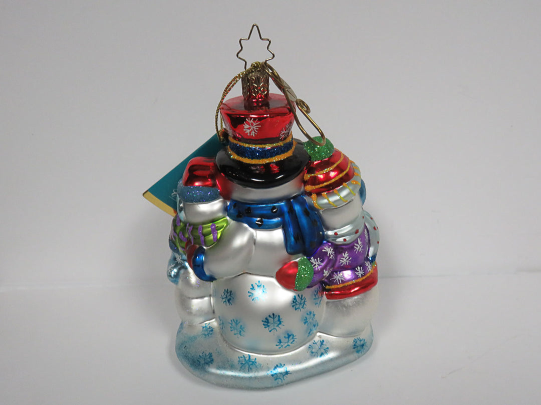 Radko "Snowy Squad" Ornament