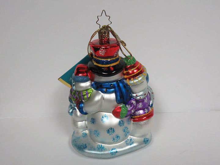 Radko "Snowy Squad" Ornament