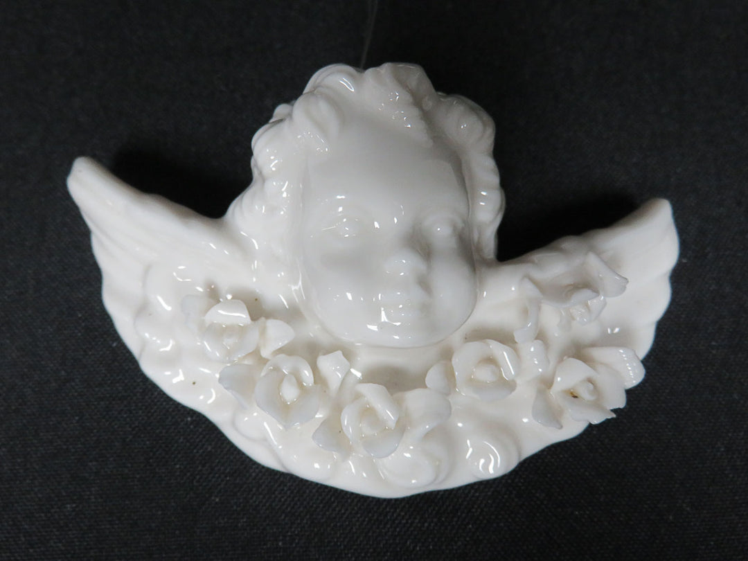 White Cherub Ornaments