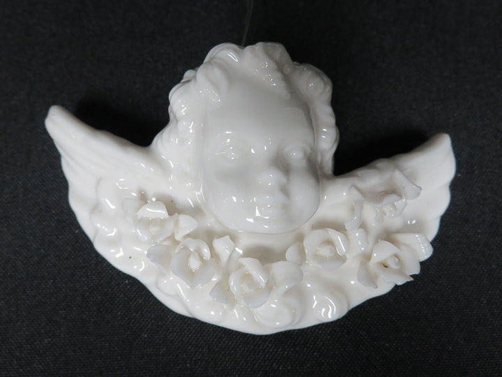 White Cherub Ornaments