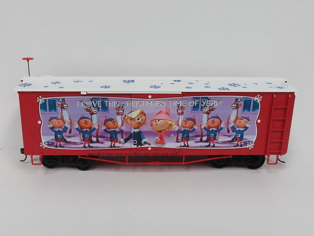 Hawthorne Village Rudolph Box Car